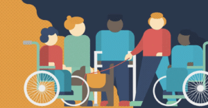 Animation of disability users