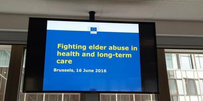 Meeting by AGE Platform on elder abuse in health and long-term care.