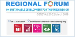 Regional Forum on Sustainable Development for the United Nations Economic Commission for Europe Region